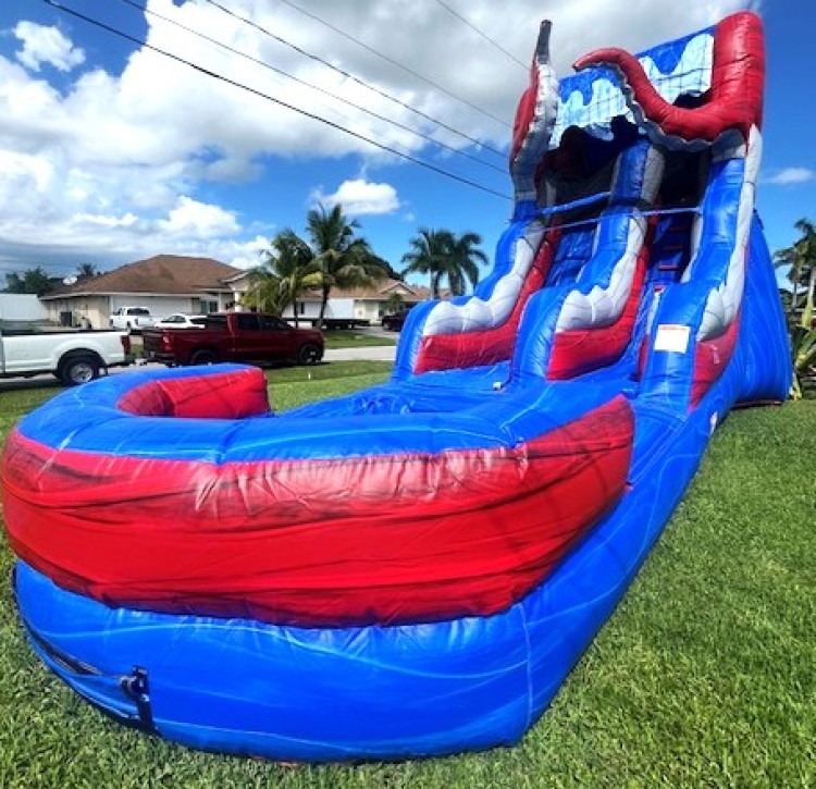 15 Foot Kraken Water Slide