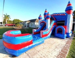 Captain America Bounce House Combo